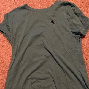 Green Abercrombie kids shirt